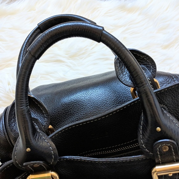 Authentic Chloe handbag with padlock and key - Picture 2 of 8